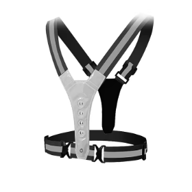 Chaleco reflectivo con luces LED