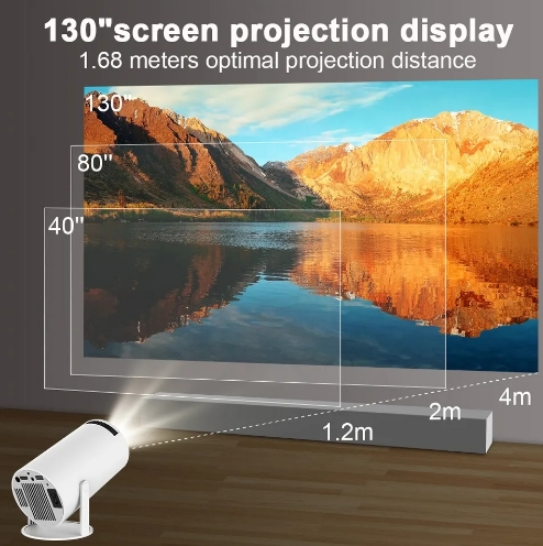 Proyector Smart 4K Android 11 - HY300 Pro