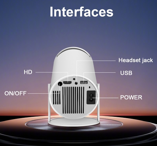 Proyector Smart 4K Android 11 - HY300 Pro