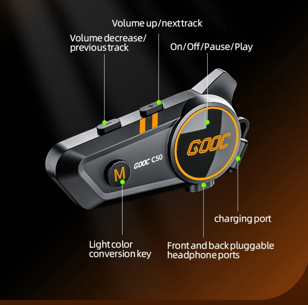 Auricular para casco GOOC