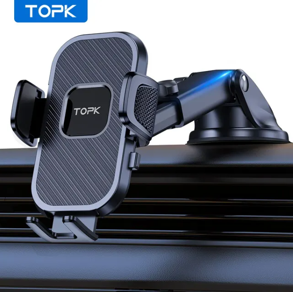 Soporte de teléfono para auto TOPK D38