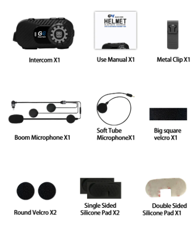 Intercomunicador con cámara G4 Black Honk