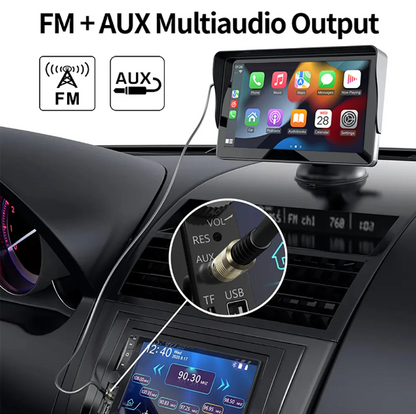 Pantalla Android Carplay Dash cam 9 pulgadas