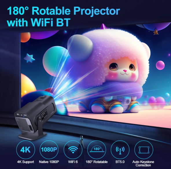 Proyector 4K Android 11 - HY320 Magcubic