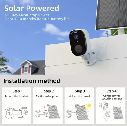 Cámara con panel solar SV3C Wifi