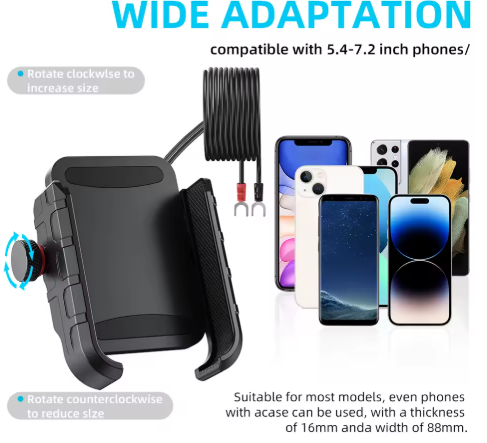 Soporte de metal con cargador