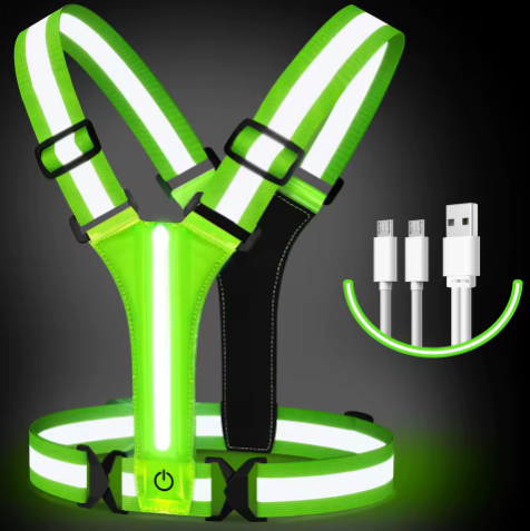 Chaleco Reflectivo recargable