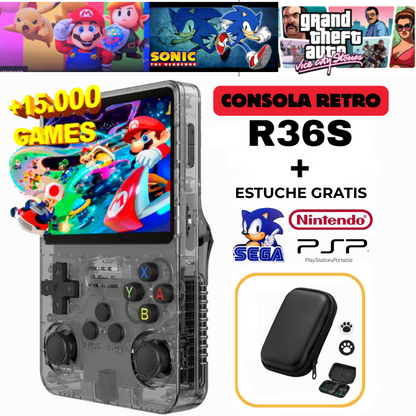 Consola de juegos Nintendo R36S