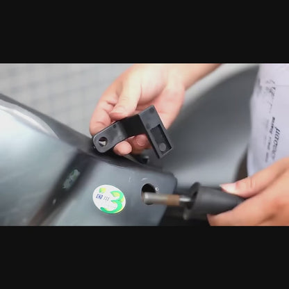 Cargador para moto con voltímetro